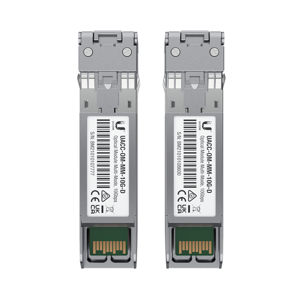 Ubiquiti UACC-OM-MM-10G-D-2 Netzwerk-Transceiver-Modul Faseroptik 10000 Mbit/s 850 nm