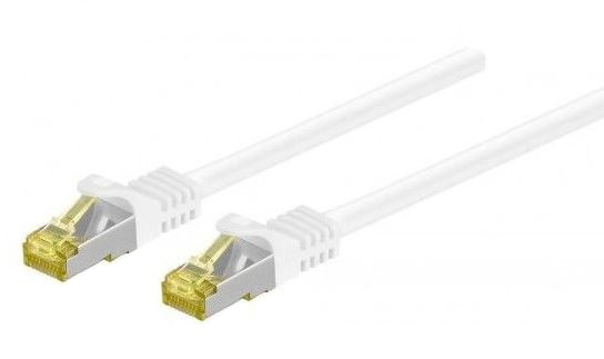 DINIC C7-10 Netzwerkkabel Weiß 10 m Cat7 SF/UTP (S-FTP)