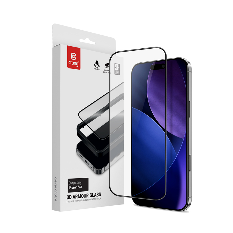 Crong 3D Armour Glass Klare Bildschirmschutzfolie Apple 1 Stück(e)