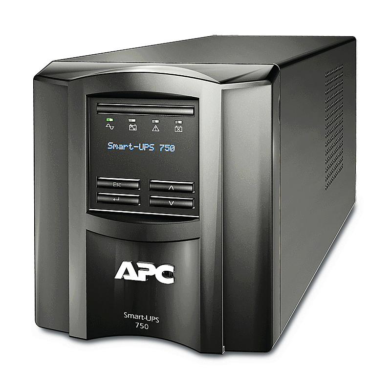 APC SMT750C Unterbrechungsfreie Stromversorgung (USV) Line-Interaktiv 0,75 kVA 500 W 6 AC-Ausgänge