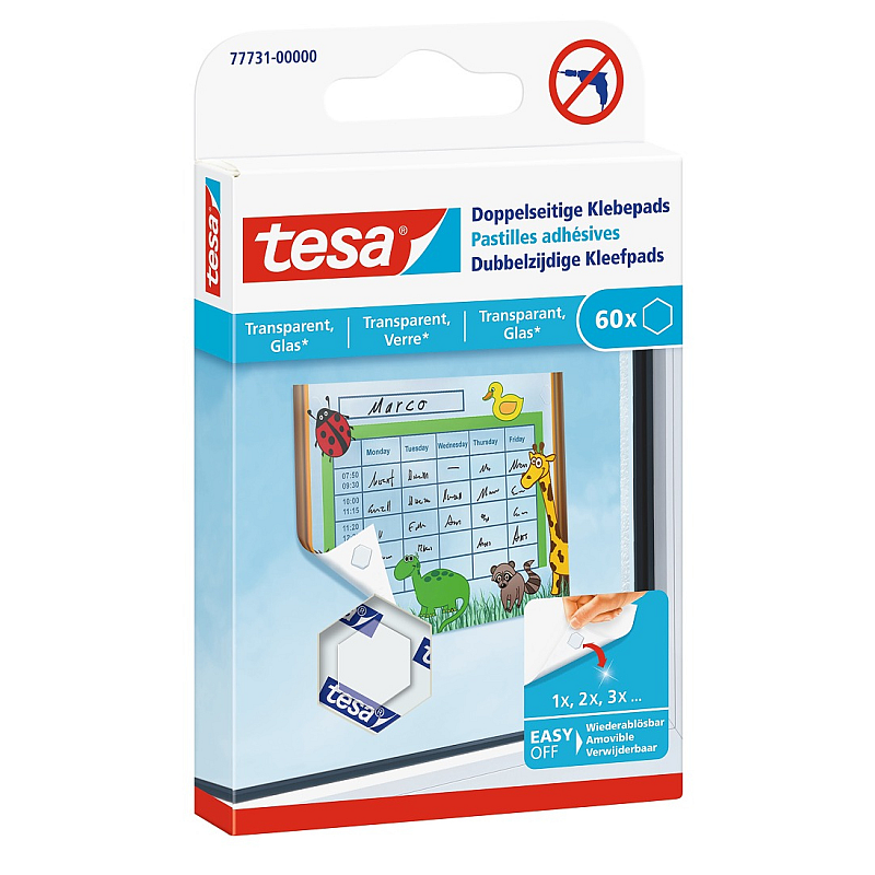 TESA 77731-00000-01 Klebstoff Pad Klebstoff aus Synthesekautschuk