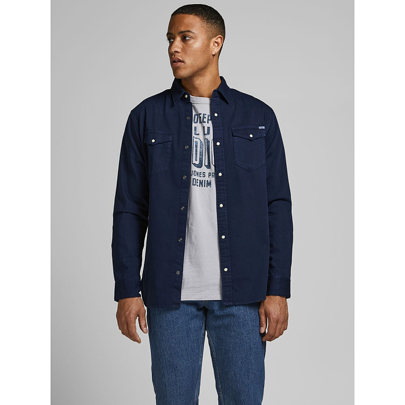 Jack & Jones 12138115 Hemd Baumwolle