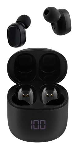 T'nB Onyx Kopfhörer True Wireless Stereo (TWS) im Ohr Anrufe/Musik/Sport/Alltag USB Typ-C Bluetooth Schwarz