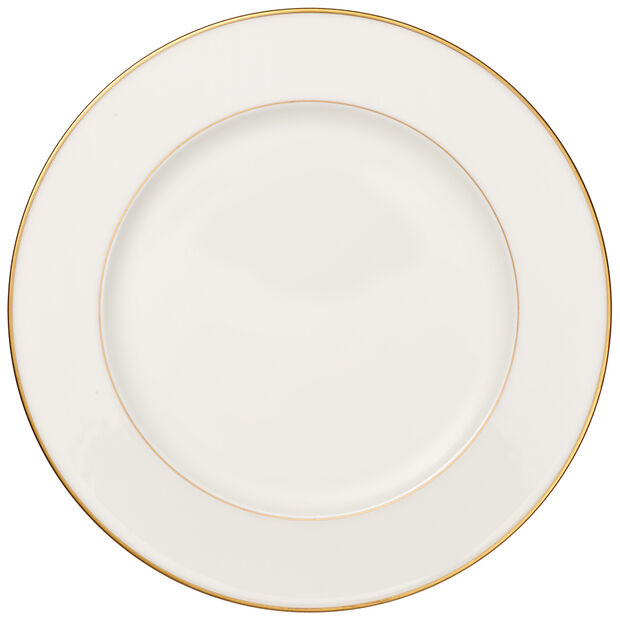 Villeroy & Boch Anmut Gold Gourmetteller Rund Porzellan Gold, Weiß 1 Stück(e)