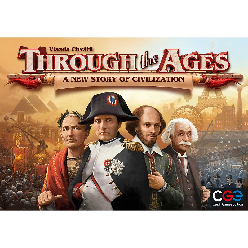 Asmodee Through the Ages: A New Story of Civilization Brettspiel
