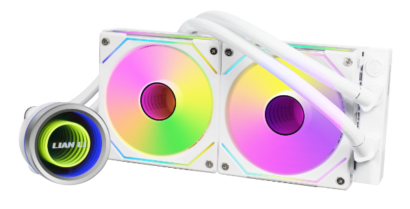 Lian Li GA II TRINITY Computergehäuse All-in-One-Flüssigkeitskühler 12 cm Weiß 1 Stück(e)