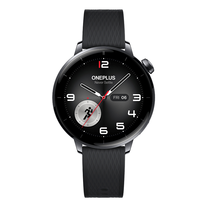 OnePlus Watch 3 43mm 3,35 cm (1.32") AMOLED Digital 466 x 466 Pixel Touchscreen Schwarz, Titan WLAN GPS
