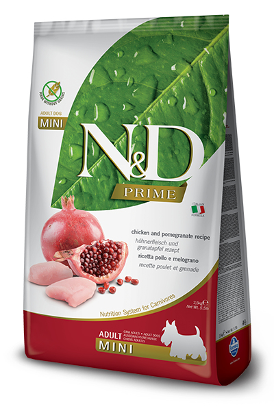 Farmina Pet Food CHICKEN & POMEGRANATE ADULT MINI 2,5 kg Huhn