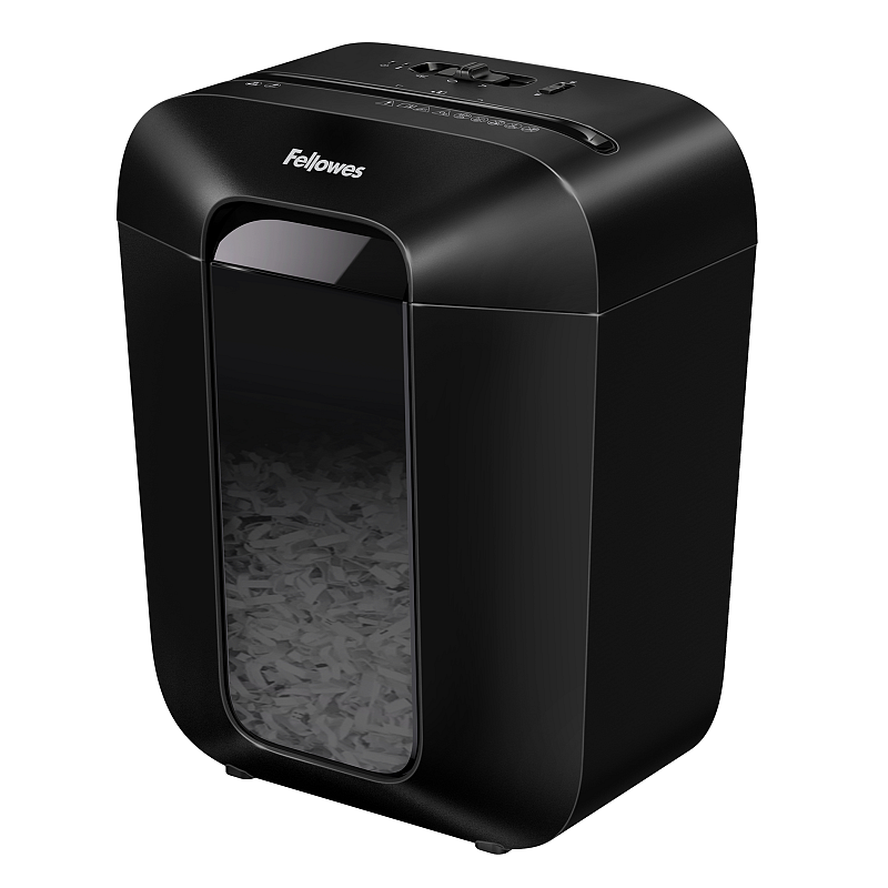 Fellowes Powershred LX45 Aktenvernichter Kreuzschreddern Schwarz