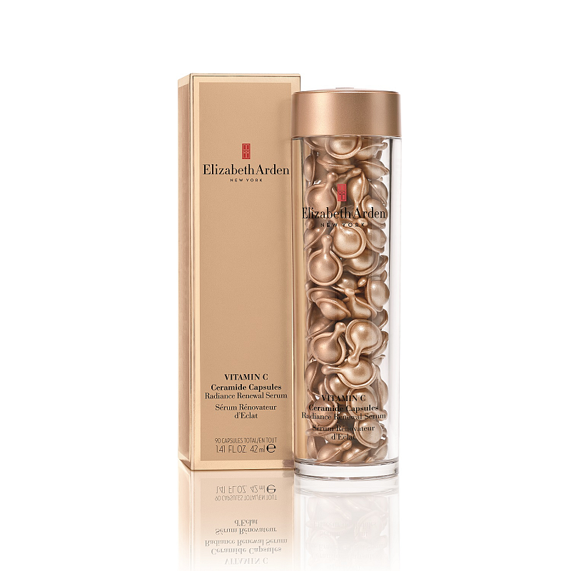 Elizabeth Arden Vitamin C Ceramide Capsules Radiance Renewal Serum, 90 Capsules Gesichtsserum Frauen