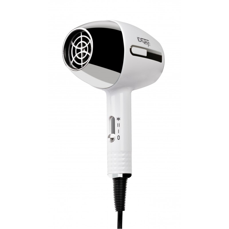 ID Italian IDEGTI1400 Haartrockner 1400 W Silber, Weiß