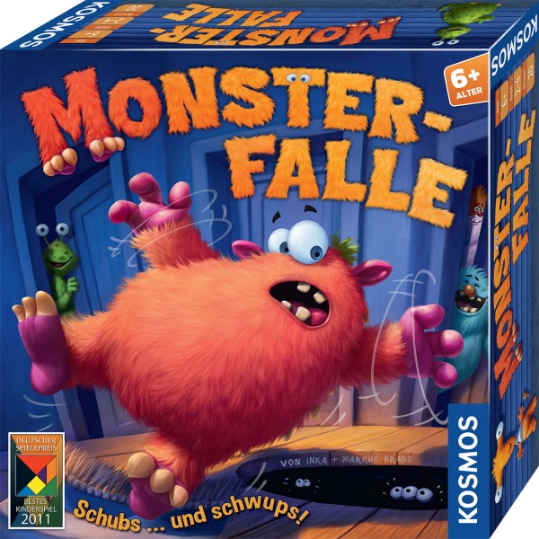 Kosmos Monsterfalle: Schubs ... und schwups!