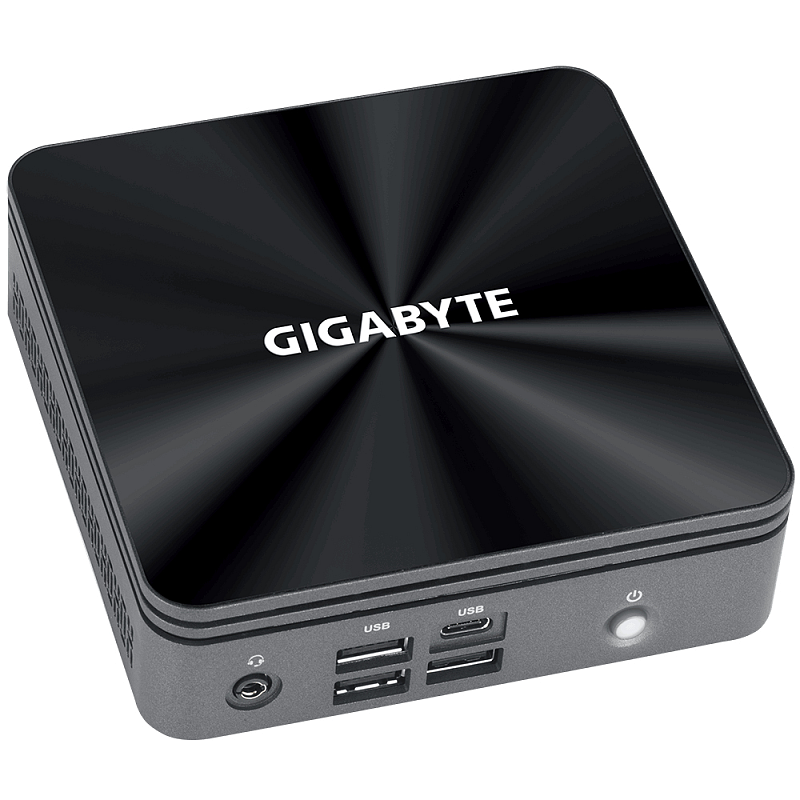 GIGABYTE GB-BRI3-10110 PC/Workstation Barebone Schwarz i3-10110U BGA 1528 2,1 GHz
