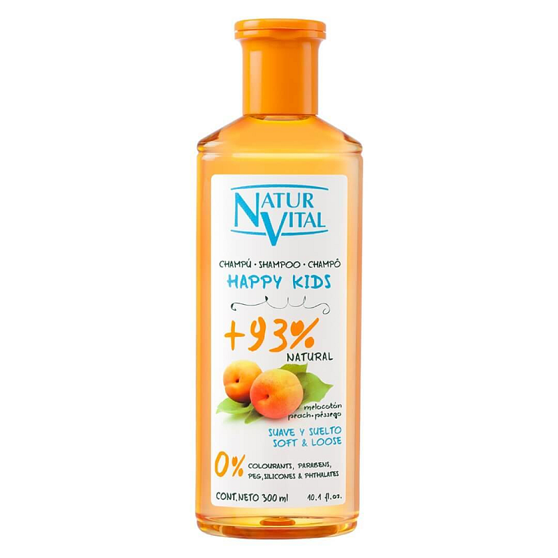 Naturaleza y Vida Happy Hair 300 ml Shampoo Nicht-professionell Kinder