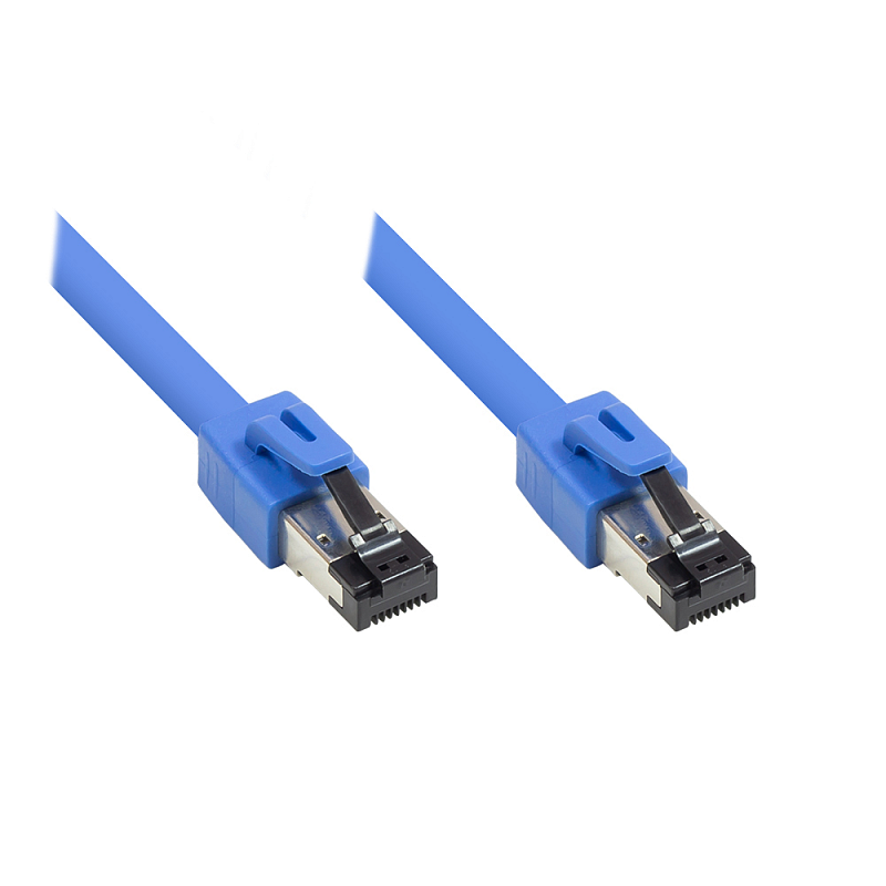 Alcasa 8080-250B Netzwerkkabel Blau 25 m Cat8.1 S/FTP (S-STP)