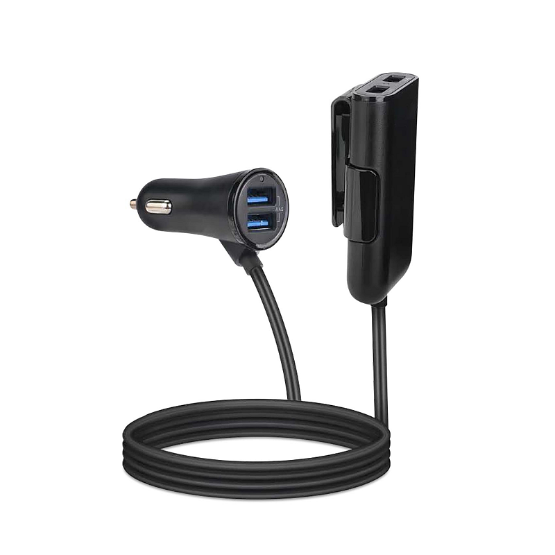 Celly CC4USBEXTBK Ladegerät für Mobilgeräte Universal Schwarz Zigarettenanzünder Auto