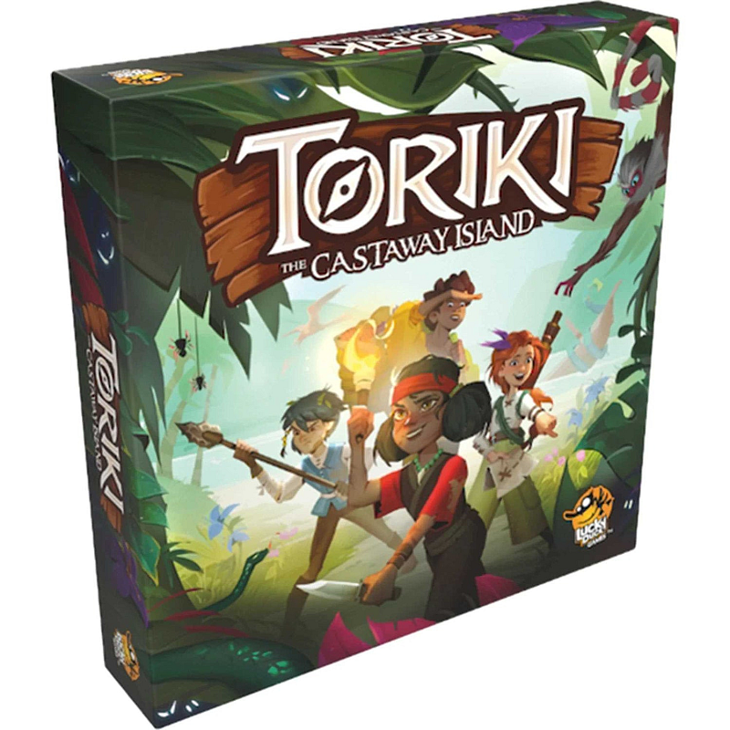 Asmodee Toriki: The Castaway Island Brettspiel