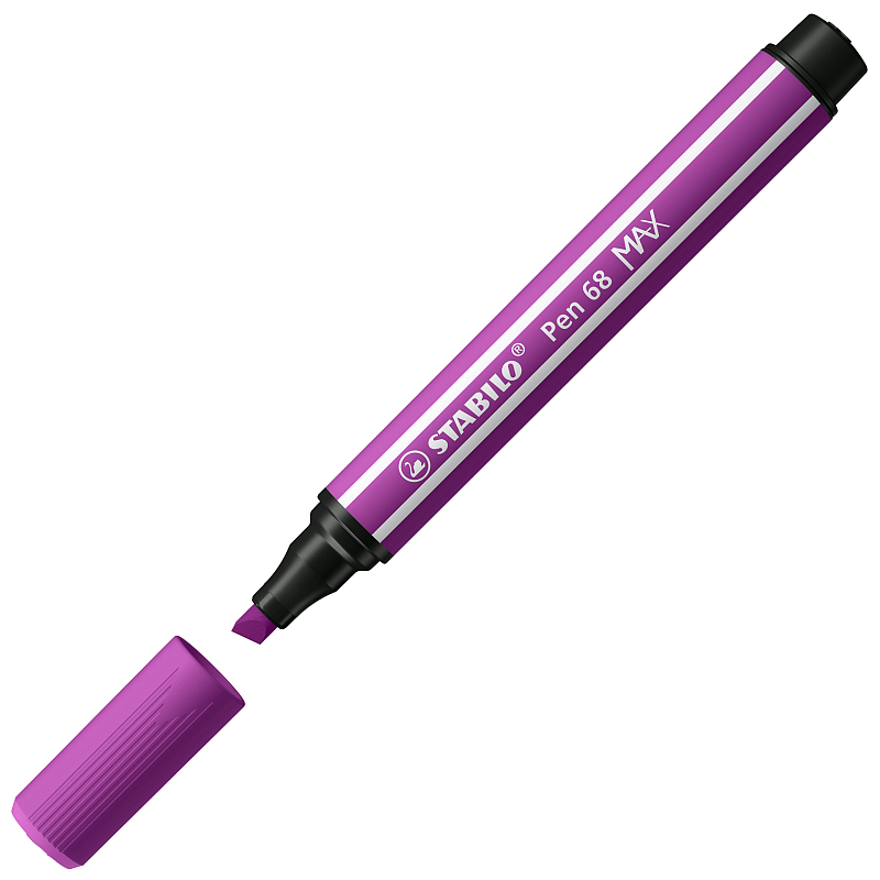 STABILO Pen 68 MAX Filzstift Lila 1 Stück(e)