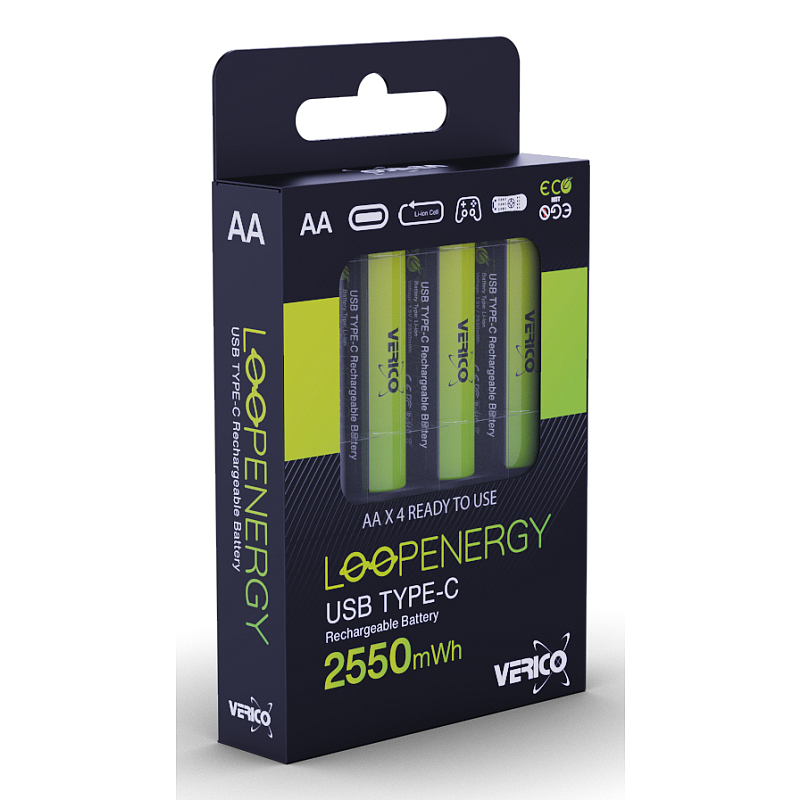 Verico 1UDBT-A1WEAC-NN Industrieakku Lithium-Ion (Li-Ion) 1700 mAh 1,5 V