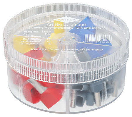 Knipex 97 99 909 Drahtverbinder Blau, Grau, Rot, Gelb
