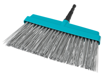 Gardena 03609-20 Besen Draußen Harte Borste Kunststoff Blau, Grau