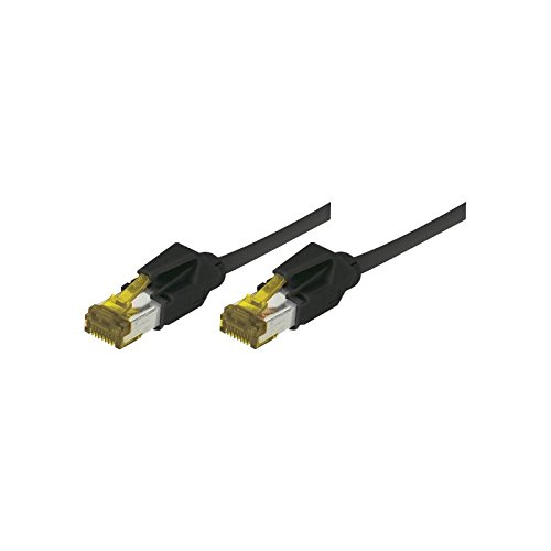 Connect 850090 Netzwerkkabel Schwarz 2 m Cat6a S/FTP (S-STP)