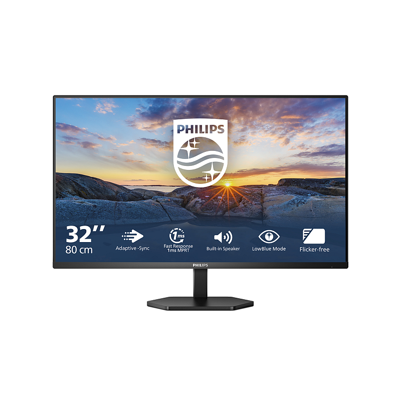 Philips 3000 series 32E1N3100LA/00 Computerbildschirm 80 cm (31.5") 1920 x 1080 Pixel Full HD LCD Schwarz