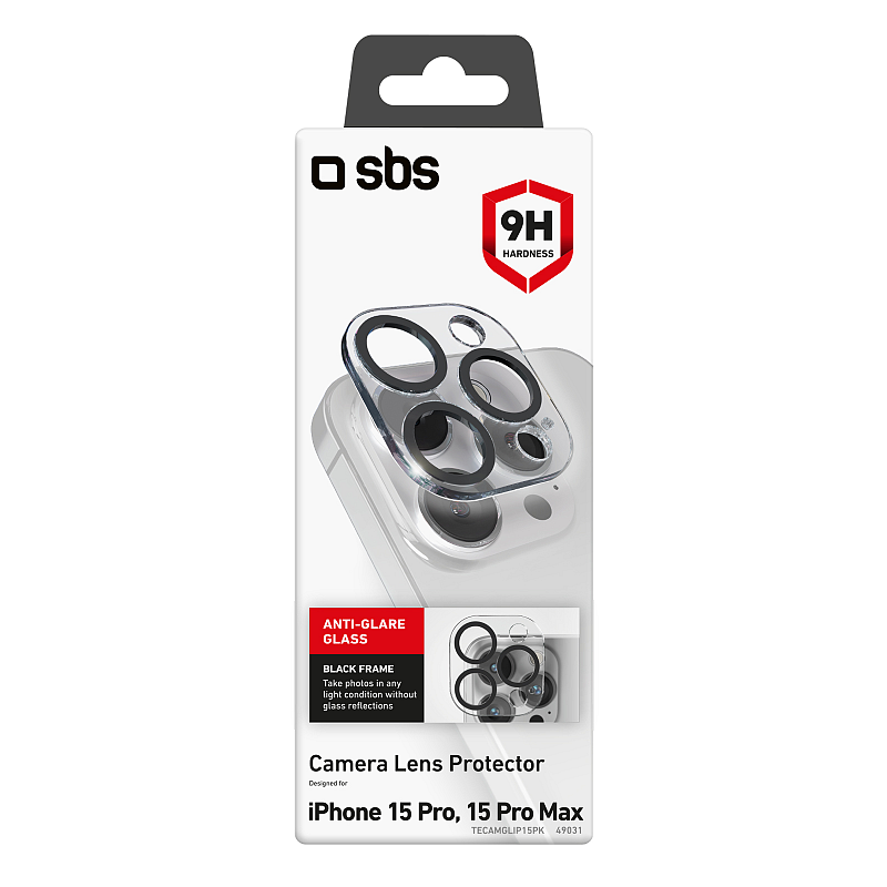 SBS TECAMGLIP15PK Zubehör für Smartphones & Mobiltelefone Linsenschutz