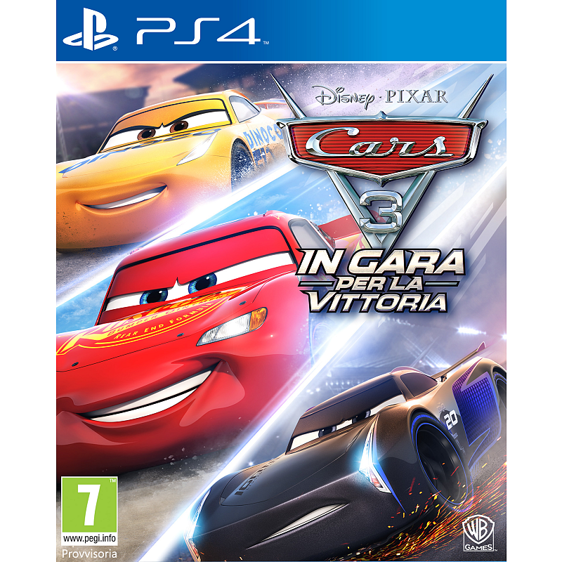Warner Bros Cars 3: Driven to Win, PS4 Standard Italienisch PlayStation 4