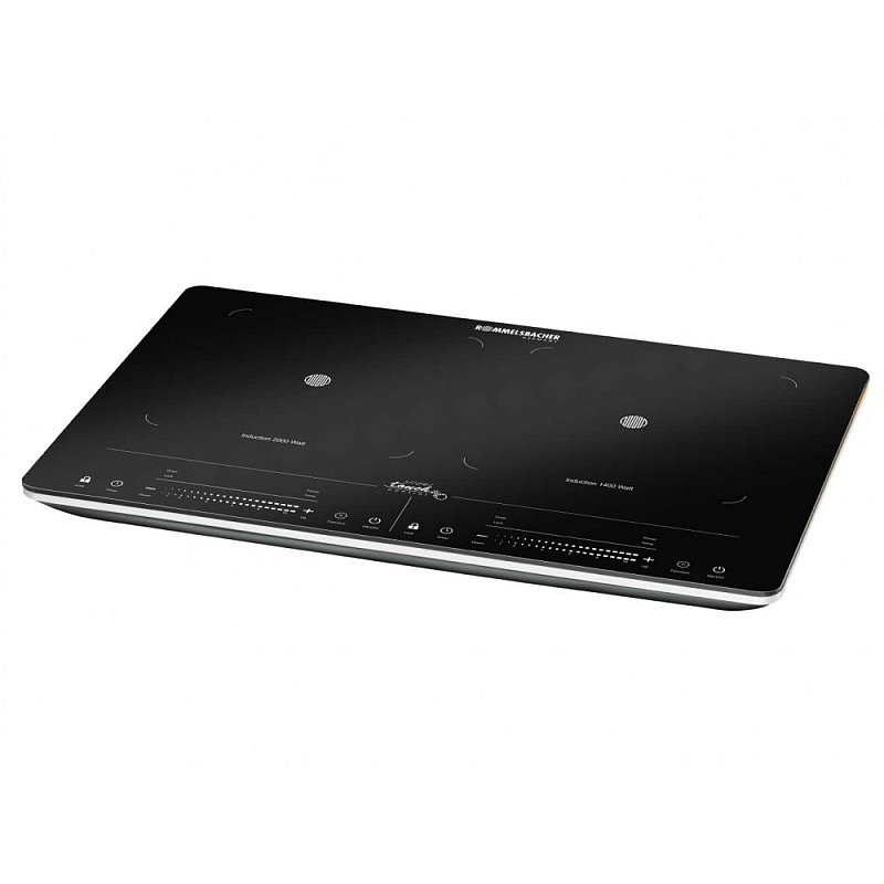 Rommelsbacher CT 3420/IN Kochfeld Schwarz Arbeitsplatte 56 cm Zonen-Induktionskochfeld 2 Zone(n)