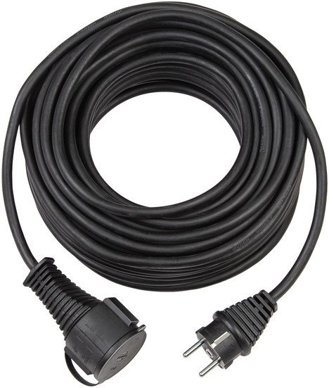 Brennenstuhl 1169890 Verlängerungskabel 15 m 1 AC-Ausgänge Draußen Schwarz