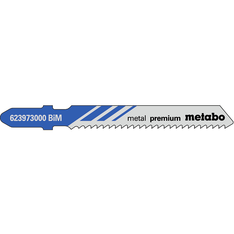 Metabo 623973000 Sägeblatt für Stichsägen, Laubsägen & elektrische Sägen Stichsägeblatt Bimetallisch 5 Stück(e)