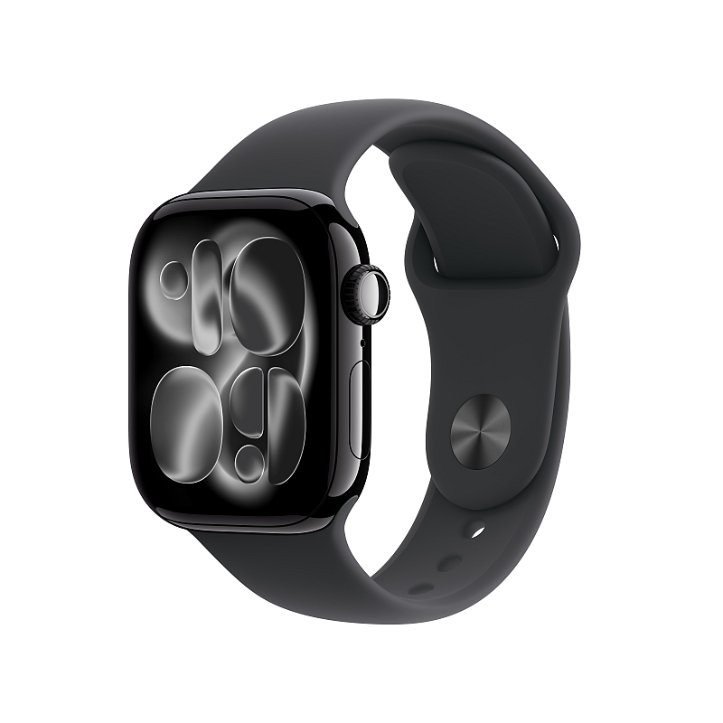 Apple Watch Series 11 OLED 42 mm Digital 374 x 446 Pixel Touchscreen Schwarz WLAN GPS