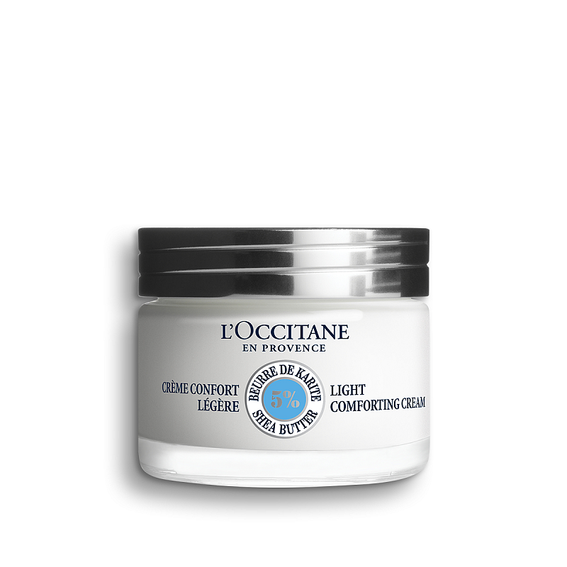 L'Occitane Shea Light Comforting Cream Feuchtigkeitsgesichtscreme Frauen 50 ml Creme