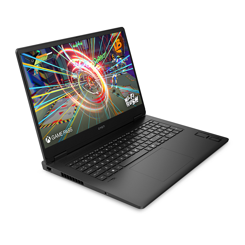 HP OMEN Gaming 17-db1475ng Copilot+ PC AMD Ryzen AI 7 350 Laptop 43,9 cm (17.3") Quad HD 32 GB DDR5-SDRAM 1 TB SSD NVIDIA GeForce RTX 5070 Wi-Fi 6 (802.11ax) Windows 11 Home Schwarz