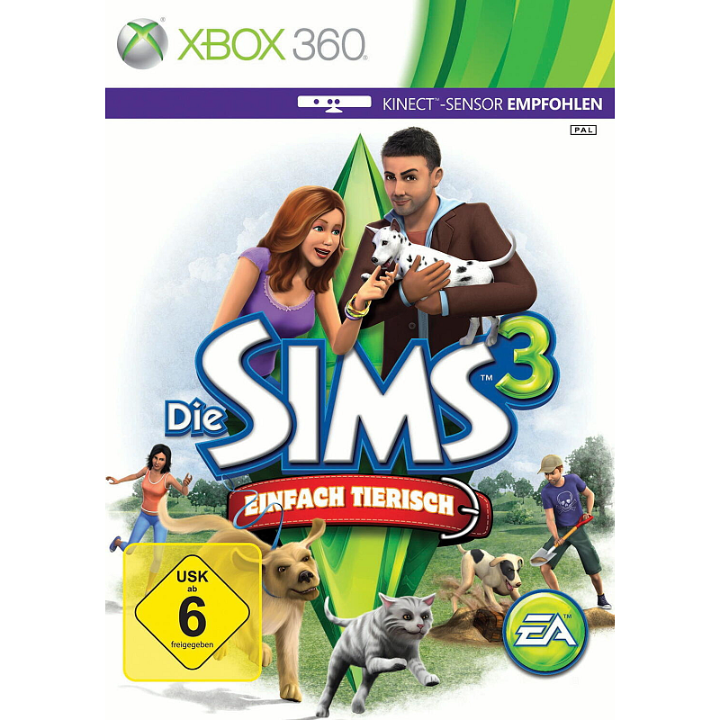 Electronic Arts Les Sims 3 : Animaux & Cie Standard Deutsch, Englisch, Vereinfachtes Chinesisch, Koreanisch, Dänisch, Spanisch, Finnisch, Französisch, Ungarisch, Italienisch, Japanisch, Niederländisch, Norwegisch, Polnisch, Russisch, Tschechisch Xbox 360