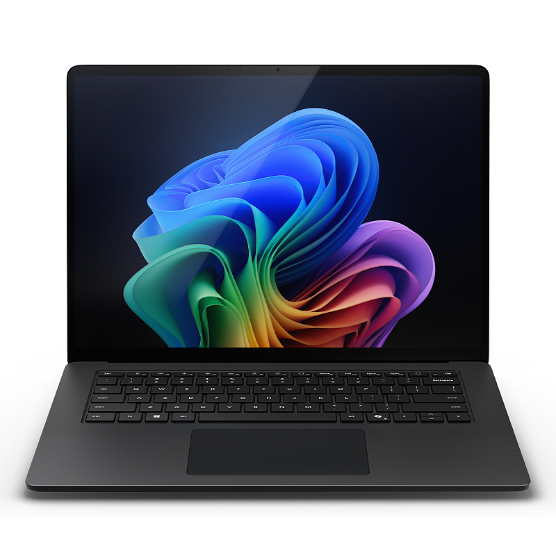 Microsoft Surface Laptop 7 Copilot+ PC Snapdragon 38,1 cm (15") Touchscreen 16 GB LPDDR5x-SDRAM 512 GB SSD Wi-Fi 7 (802.11be) Windows 11 Pro Schwarz