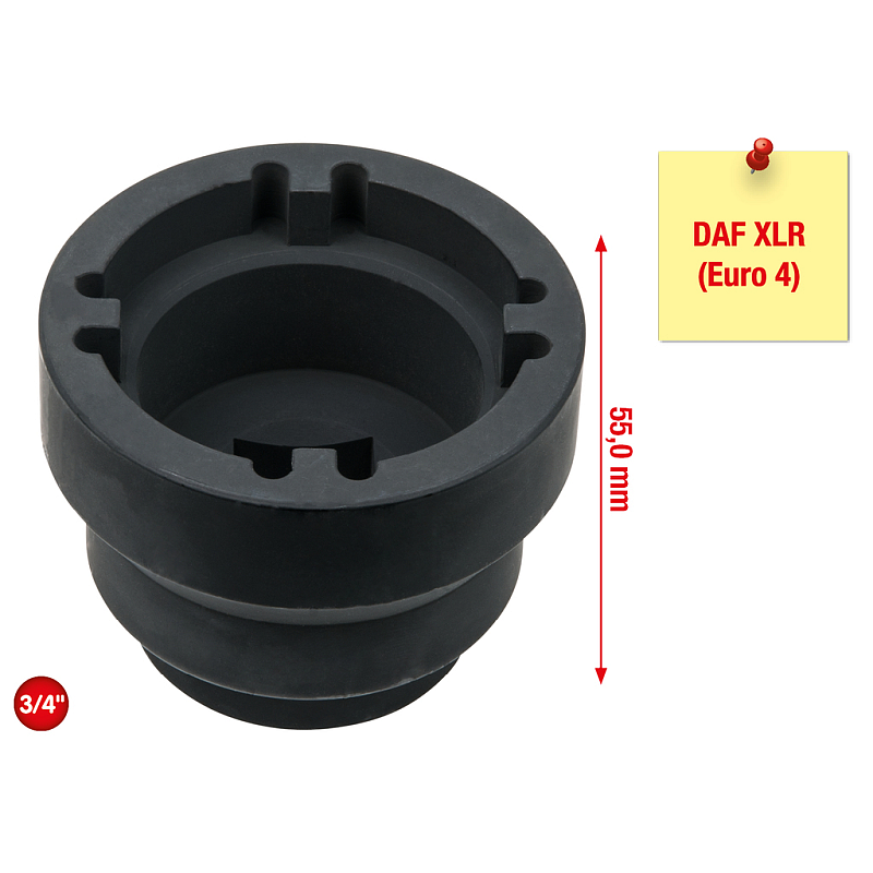 KS Tools 460.1025 Schraubenschlüsseladapter/-erweiterung 1 Stück(e) Steckdosenadapter