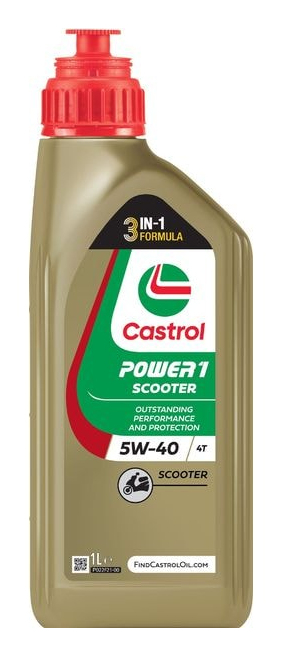 Castrol Power 1 Scooter 4T 5W-40 Motoröl 1 l Motorrad