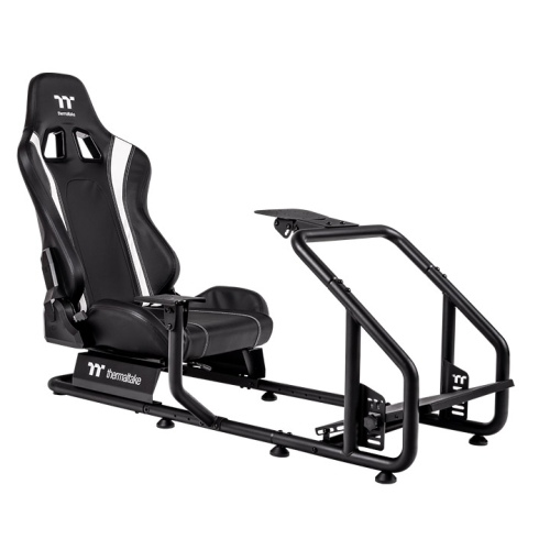 Thermaltake GSC-R30-CPASBB-01 Videospiel-Stuhl Konsolen-Gamingstuhl Flachsitz Schwarz