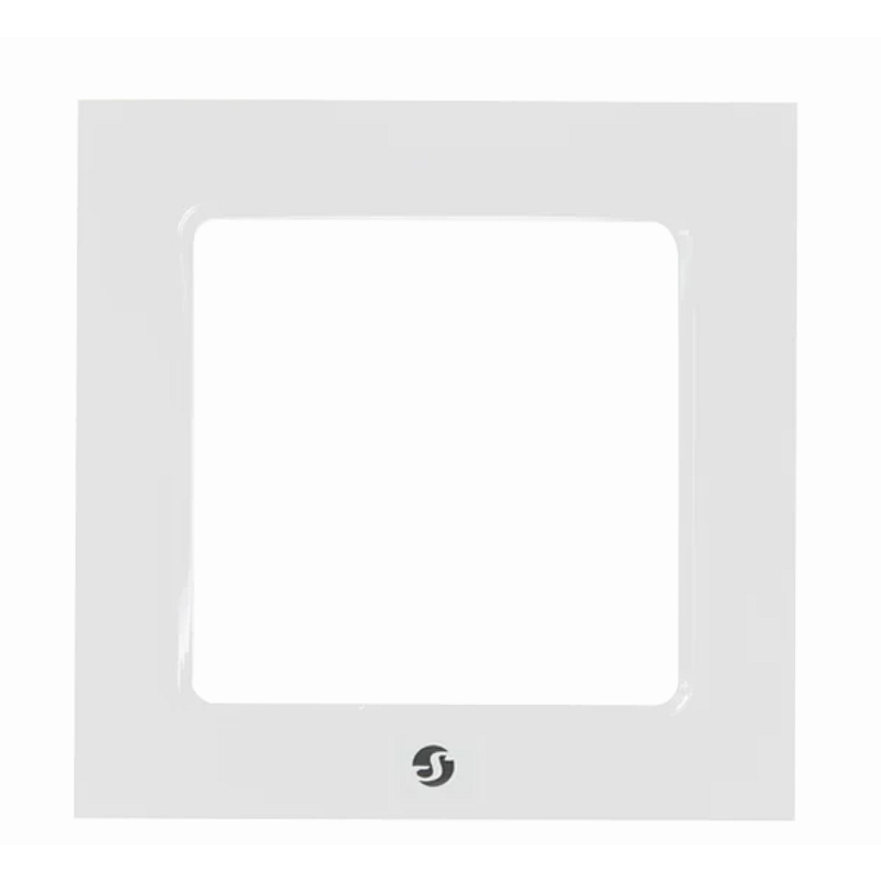 Shelly SHELLY_WF_1_W Wandrahmen 80 x 80 mm Quadratisch Weiß Kunststoff