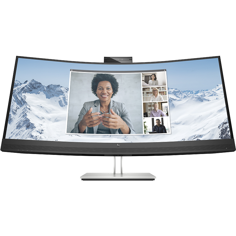 HP E34m G4 WQHD USB-C Curved-Konferenzmonitor