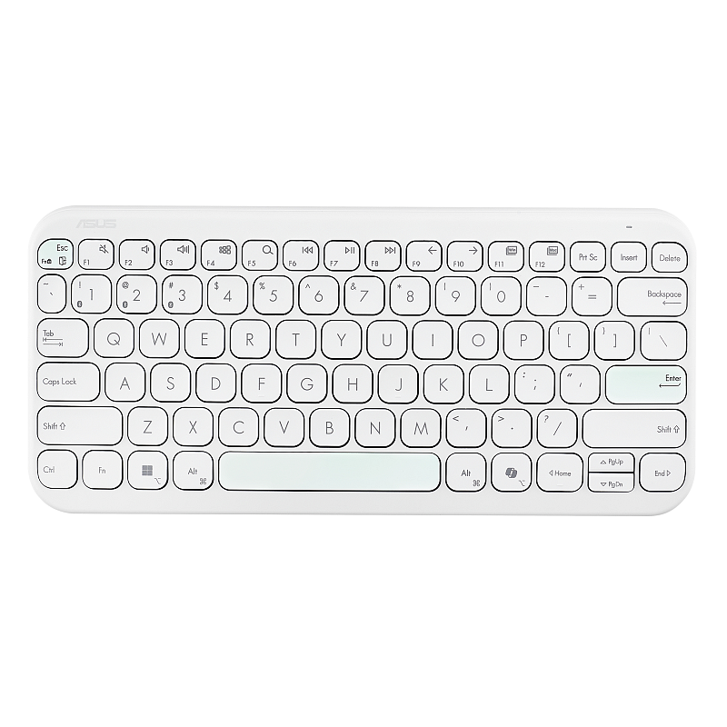 ASUS Marshmallow Keyboard KW100 Tastatur Haus Bluetooth QWERTZ Deutsch Weiß