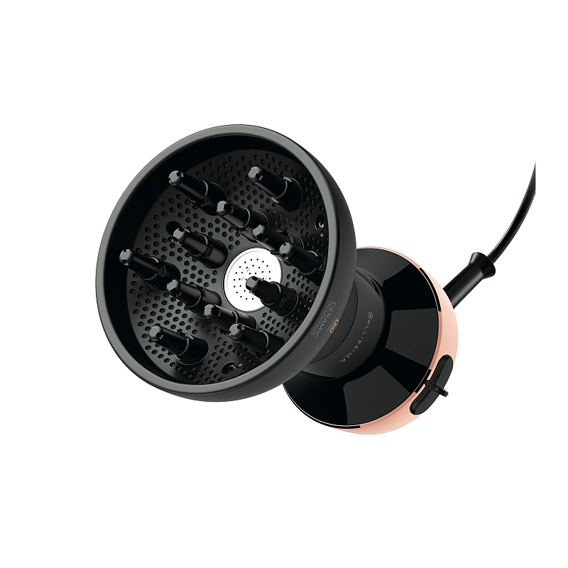 Bellissima Diffon Ceramic DF1 3000 Haartrockner 700 W Schwarz, Gold