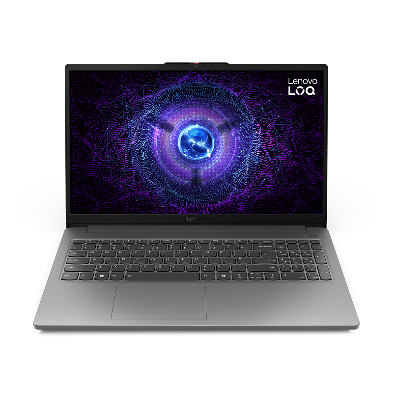 Lenovo LOQ 15IAX9E Intel® Core™ i5 i5-12450HX Laptop 39,6 cm (15.6") Full HD 16 GB DDR5-SDRAM 512 GB SSD NVIDIA GeForce RTX 3050 Wi-Fi 6 (802.11ax) Windows 11 Home Deutsch Grau