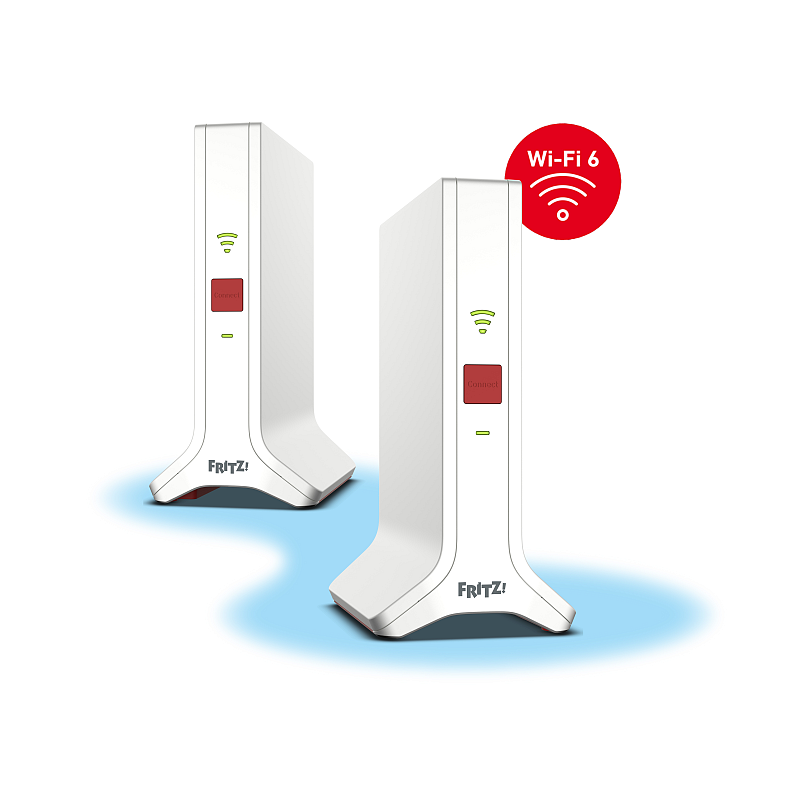Mesh Set 4200 Dual-Band (2,4 GHz/5 GHz) Wi-Fi 6E (802.11ax) Rot, Weiß 2x2/4x4