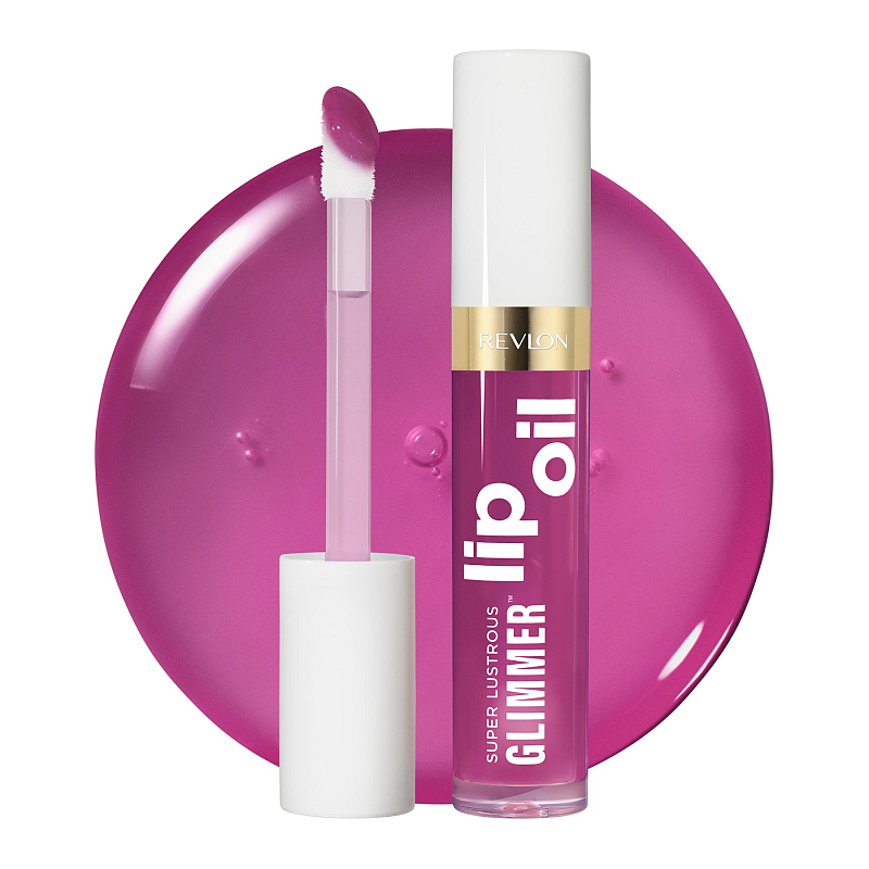Revlon Super Lustrous Glimmer Lip Oil Lippenbalsam Lippenöl 006 Plum Pop Frauen 3,8 ml