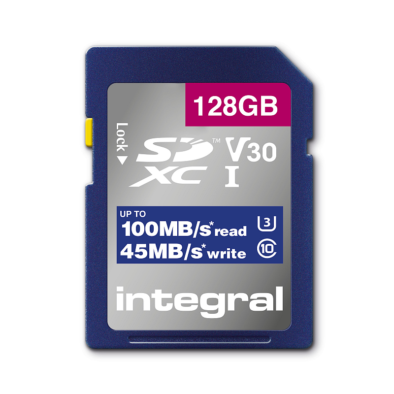 Integral INSDX128G-100V30 Speicherkarte 128 GB SD UHS-I
