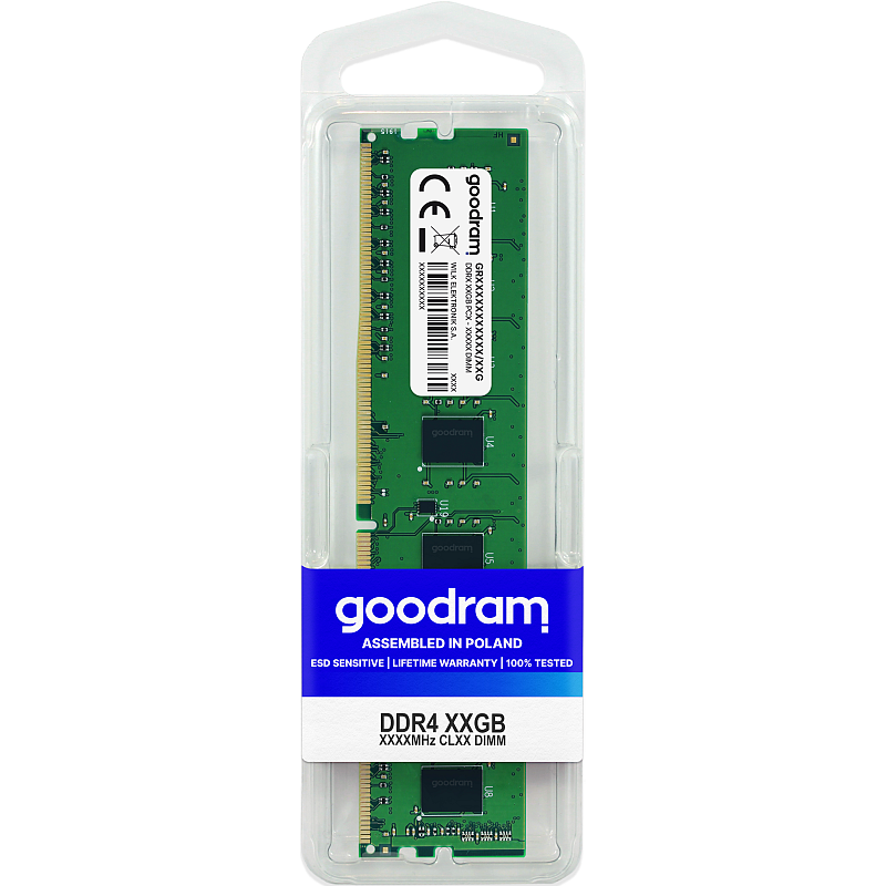 Goodram GR2666D464L19/16G Speichermodul 16 GB 1 x 16 GB DDR4 288-pin DIMM