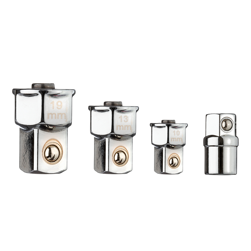 Gedore Adaptersatz 4-kant x 6-kant für Ringschlüssel 4-teilig
